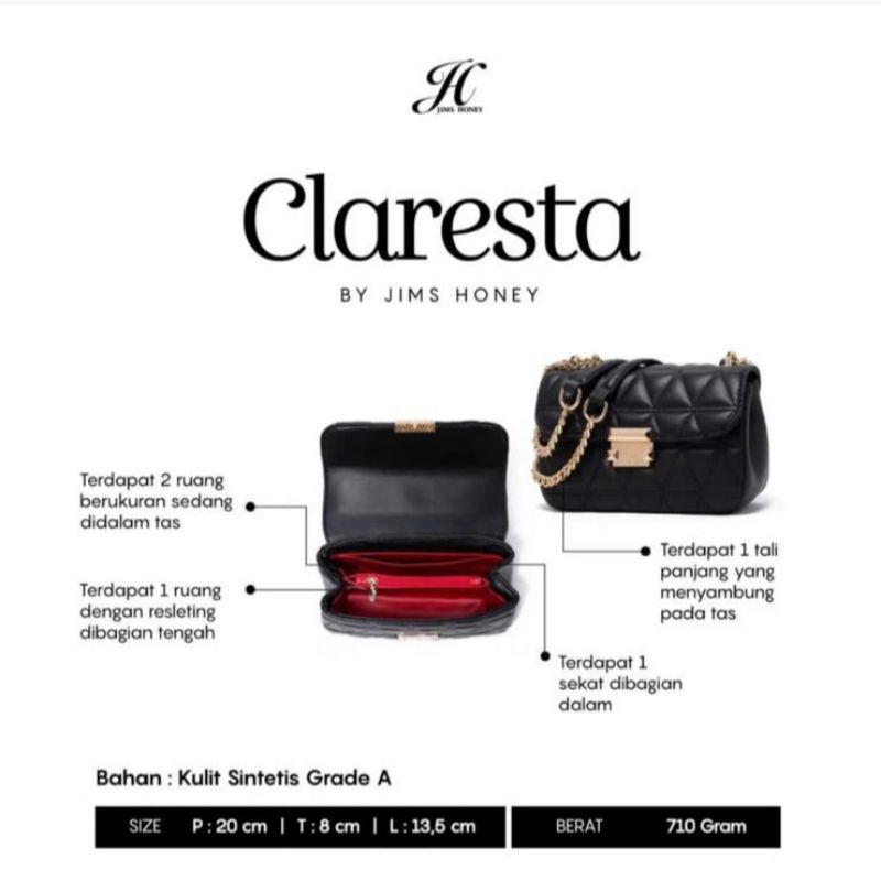 JIMS HONEY TAS WANITA CLARESTA BAG