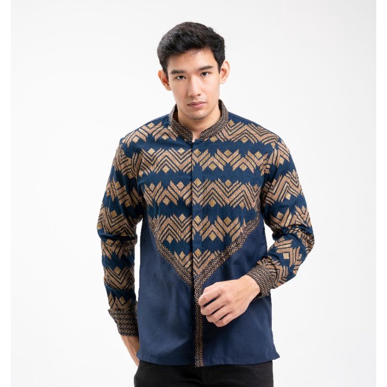 Kemeja Batik Pria NUC.ID Ruby 05 (Navy)