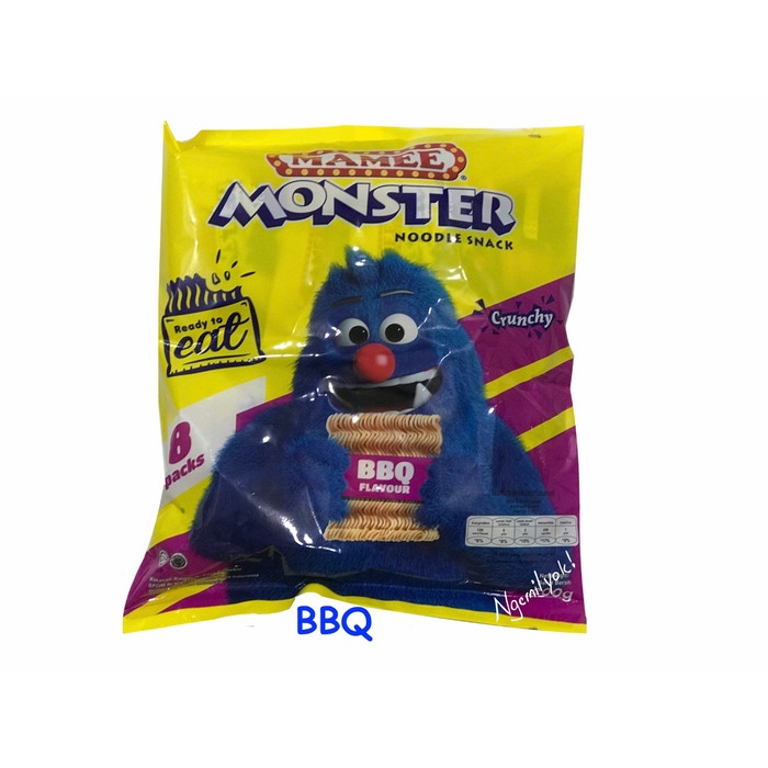 

504Oekho Mamee Monster Noodle Snack - Bbq 6J477iyfi