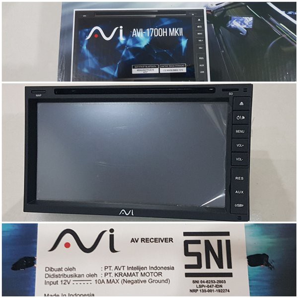 TV Double Din AVI 1700