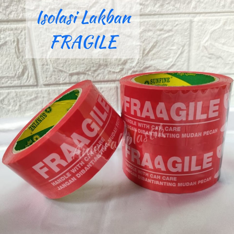 

Isolasi Lakban fragile