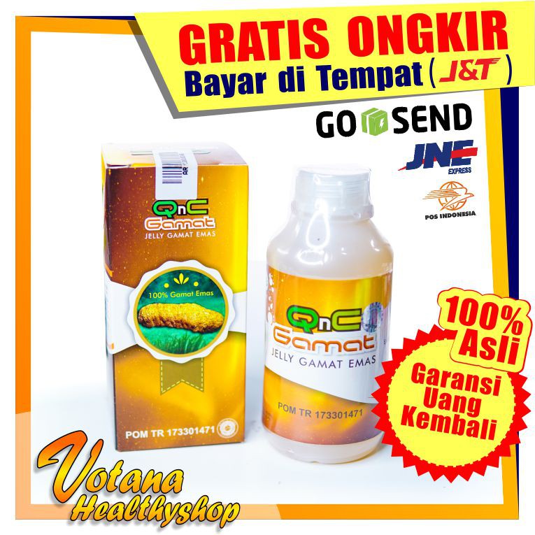 Qnc Jelly Gamat Emas Asli Lebih Bagus Dari Yang Lain Obat Herbal Teripang Original Shopee Indonesia