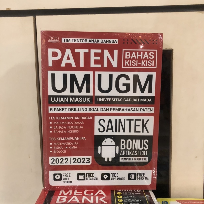 Paten Ujian Masuk UGM Saintek & Soshum 2022-2023 Original
