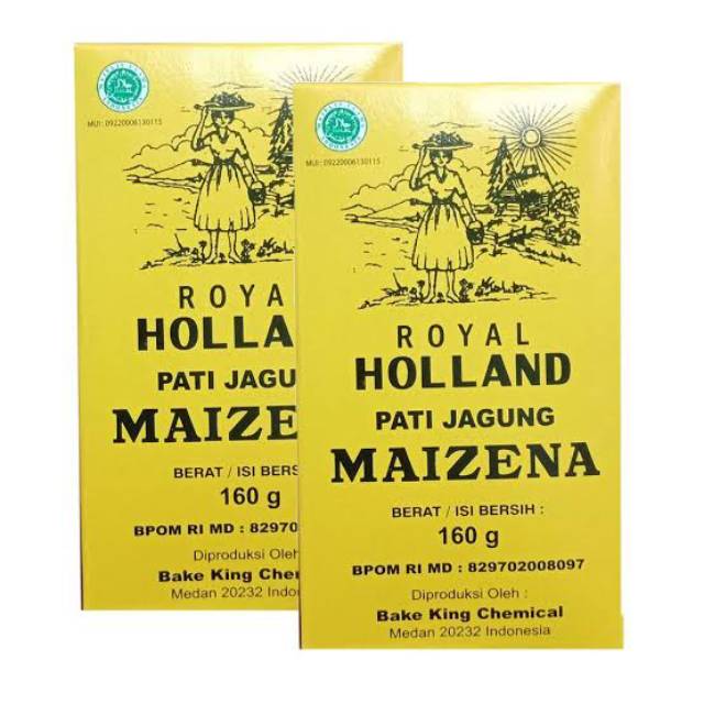 

Royal holland maizena tepung pati jagung 160 gram