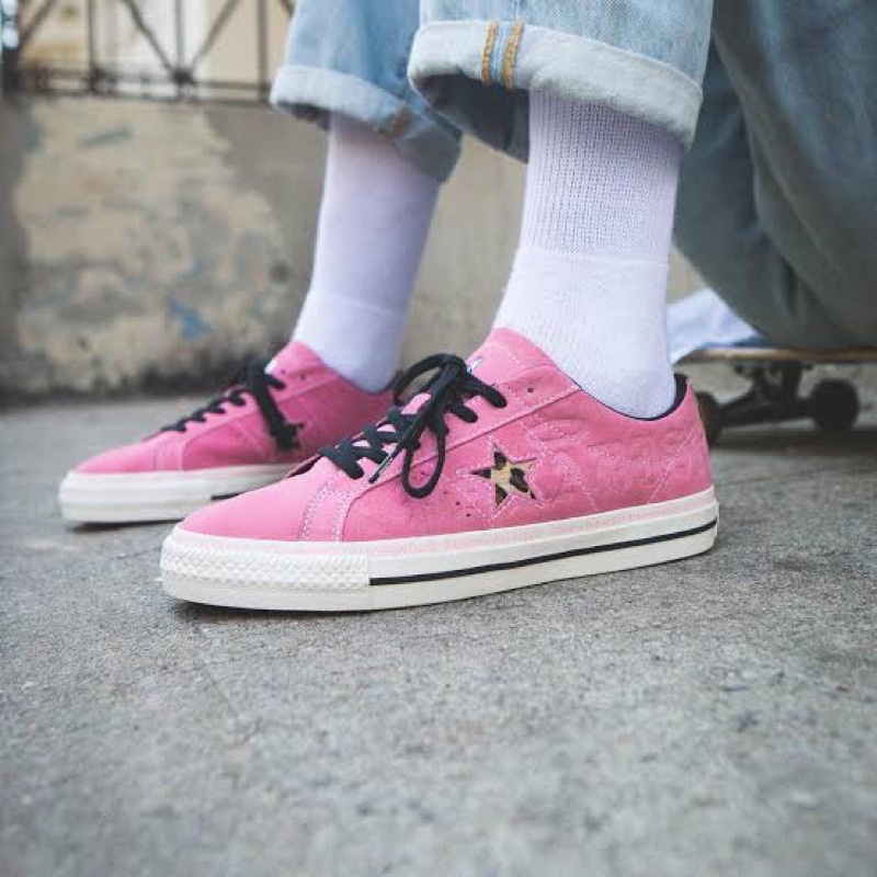 Converse CONS One Star Pro Sean Pablo Pink Skate Shoes