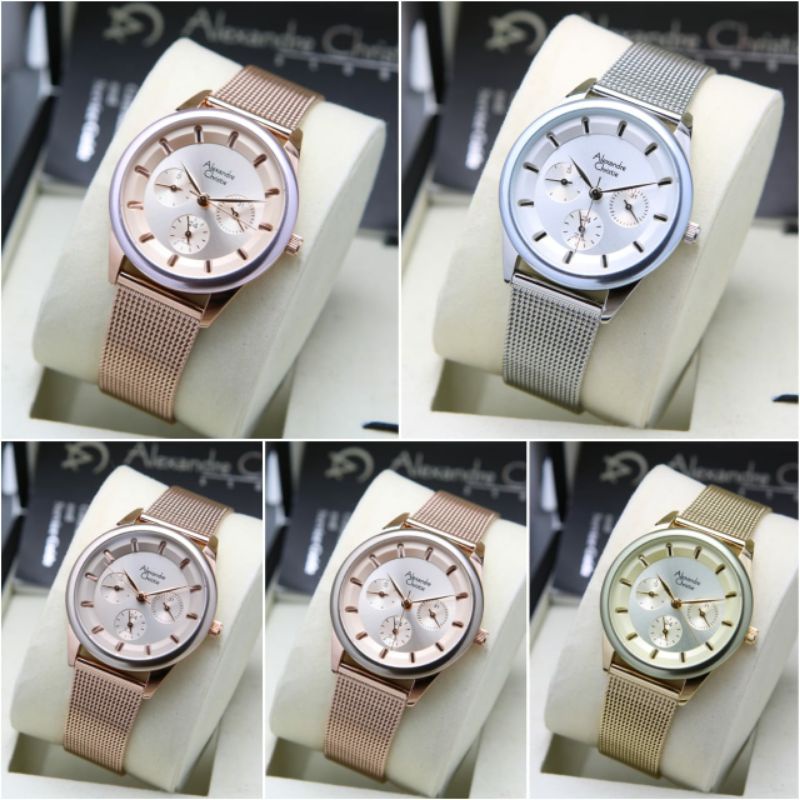 [ORIGINAL100%✔]JAM TANGAN WANITA ALEXANDRE CHRISTIE AC2936 / AC 2936 GARANSI RESMI 1TAHUN