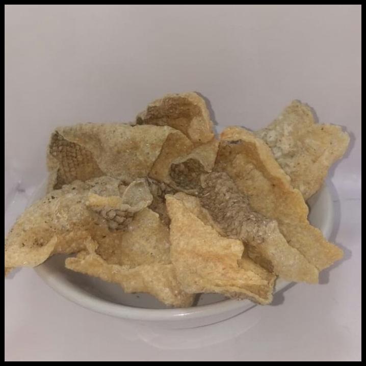 

Kerupuk Krupuk Kripik Keripik Kulit Ikan Salmon