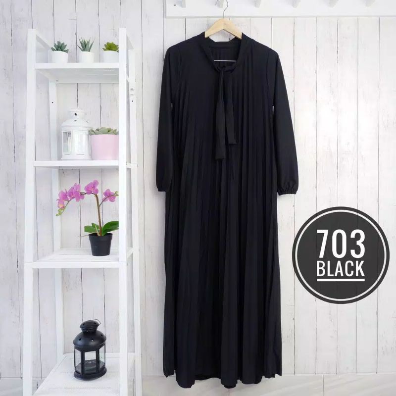 gamis plisket/ dress plisket/ dress plisket murah / dress plisket jumbo