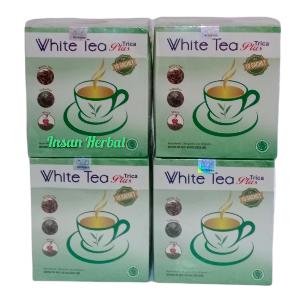 

WHITE TEA PLUS TRICA isi 10shacet