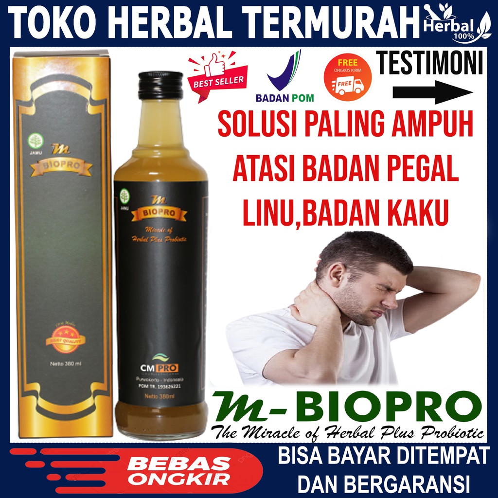 OBAT TRADISIONAL BADAN LEMAS-NGILU-BADAN PEGAL PEGAL-MUDAH LELAH-NGANTUK-SOLUSI ALAMI- M BIO PRO ORI