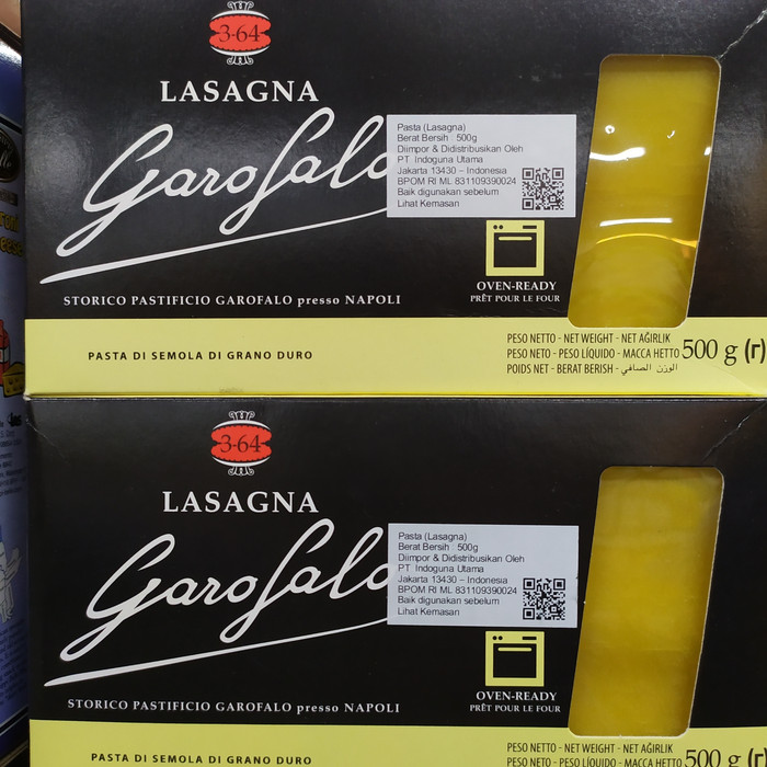 

Garofalo Pasta ( LASAGNA ) 500gram