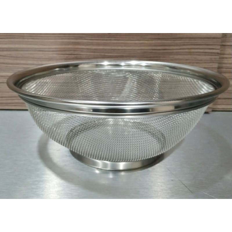 Saringgan Tirisan Strainer Bulat Stainless Steel MH433