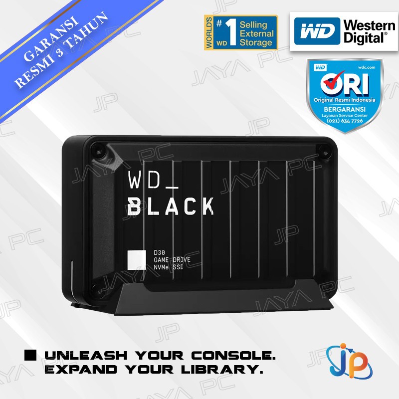 WD Black D30 1TB Game Drive SSD External USB 3.2 Type-C