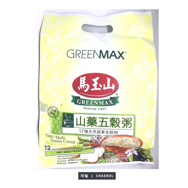 

Greenmax Yam & Multi Grain Cereal