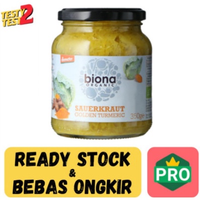 

Biona Organic Sauerkraut Golden Turmeric