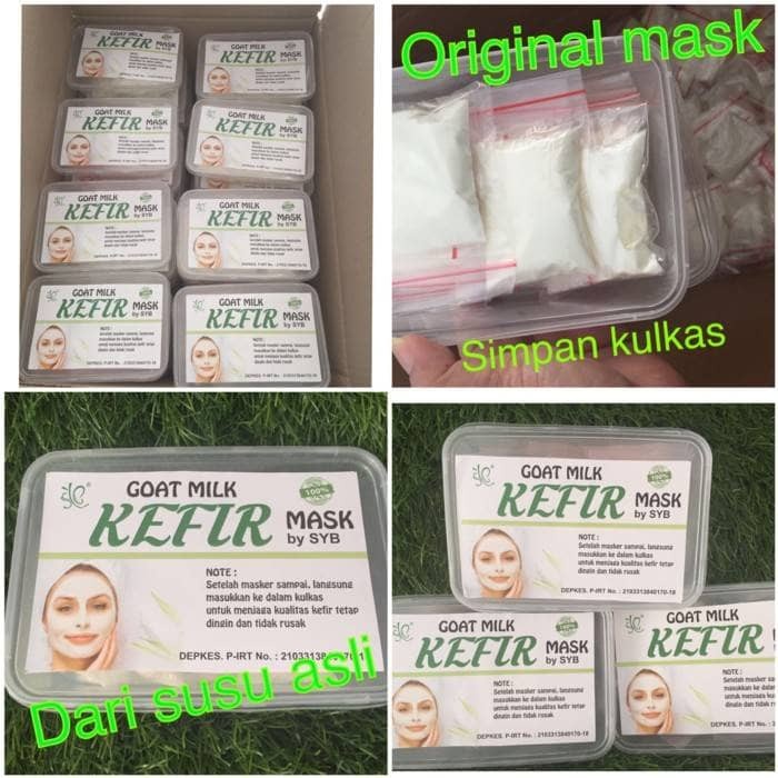 MASKER KEFIR / KEFIR MASK / MASKER MURAH