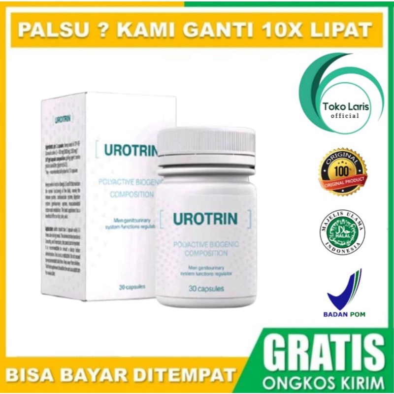 UROTRIN ASLI ORIGINAL OBAT ATASI MASALAH PRIA BERGARANSI UROTIN BPOM