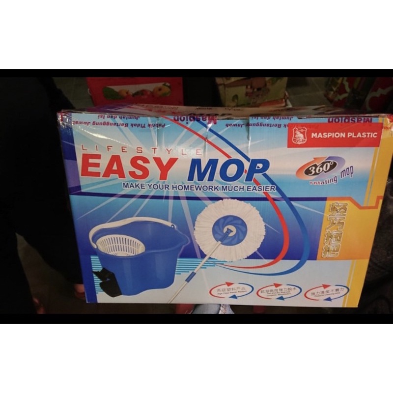 Alat Pel Lantai Maspion Easy Mop Pedal