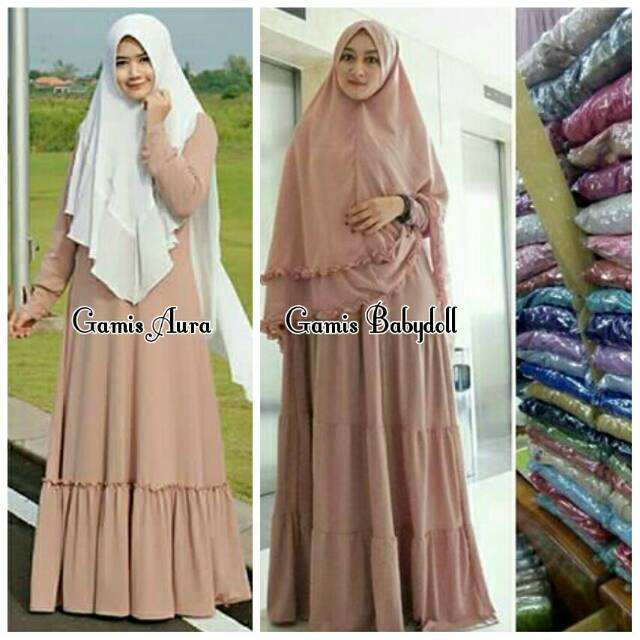 Gamis Harian Muslimah SUSUN GAMIS BABYDOLL