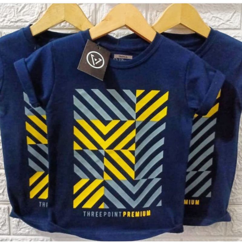 KAOS DISTRO ANAK THREE POINT