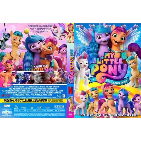 Kaset Dvd Animasi Terbaru My little Pony - New Generation