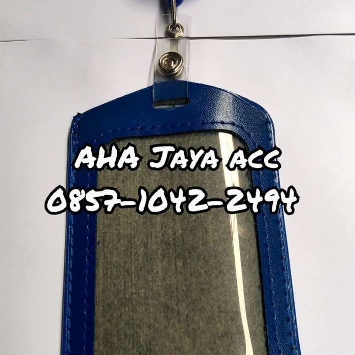 

Kusus Hari Ini Name Tag Id Card Kulit Plus Yoyo Puter List Logo Pengayoman 1Slot Sale!!!