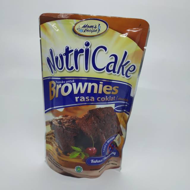 

NutriCake Brownise Coklat & Cheese 230gr