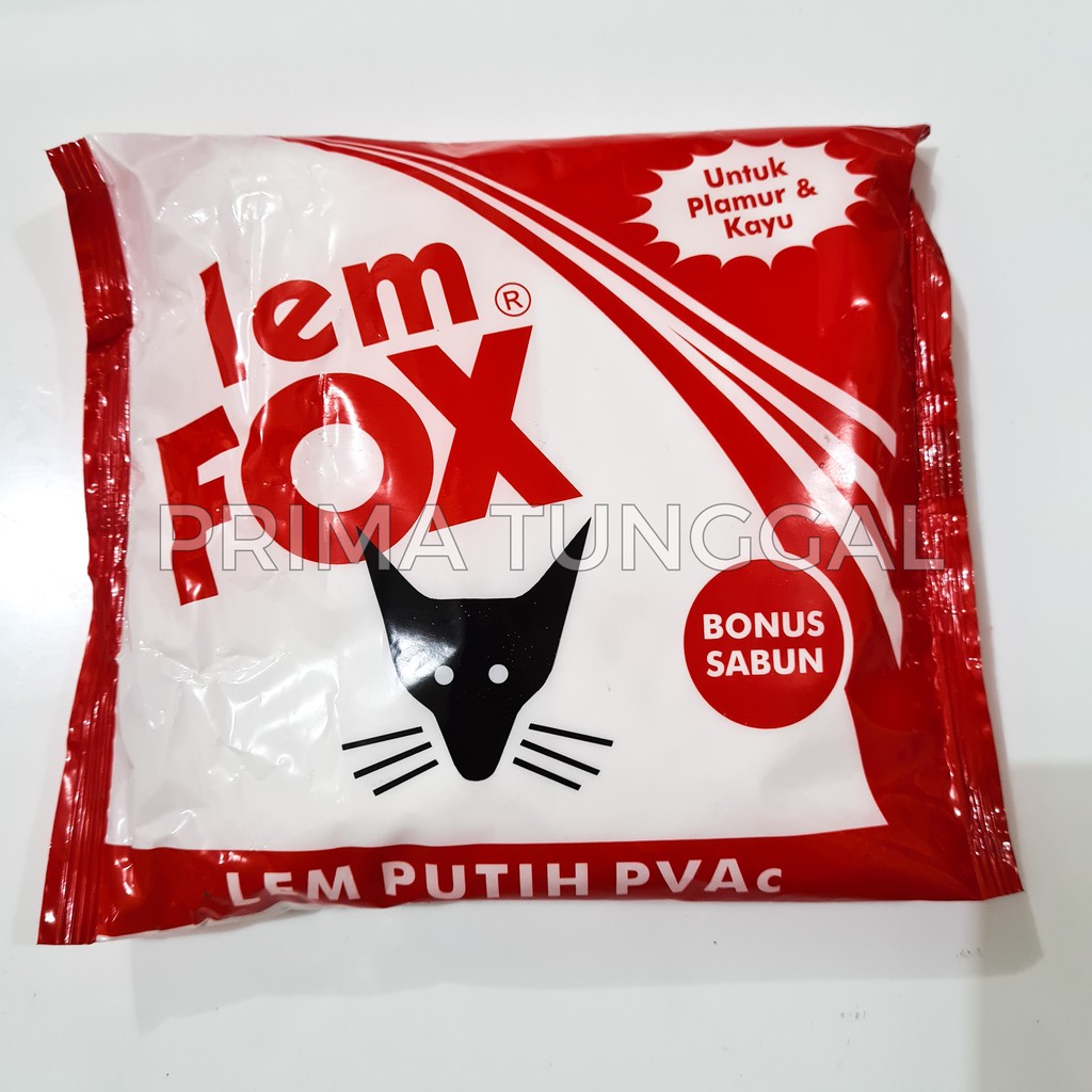 

Lem FOX Putih PVAC 700 gram Bonus Sabun
