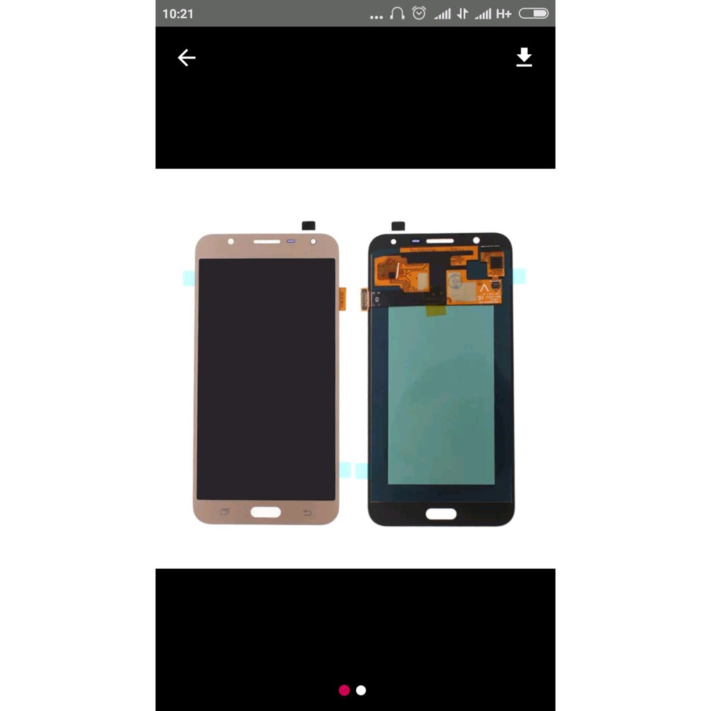 LCD SAMSUNG J701F + TOUCHSCREEN GOLD BISA CONTRAS AAA GALAXY J7 NXT ACE/J7 CORE *