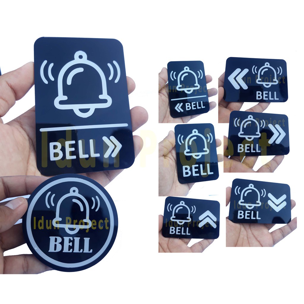 MURAH!!! BELL/BELL RUMAH/SIGN BOARD/TANDA BELL/TULISAN BELL/BACAAN BELL