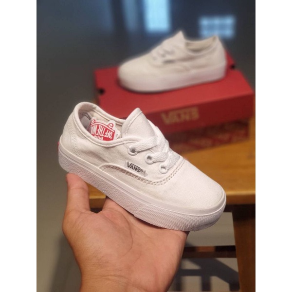 SEPATU ANAK PUTIH VANS AUTHENTIC PREMIUM HIGH QUALITY SEPATU VANS ANAK