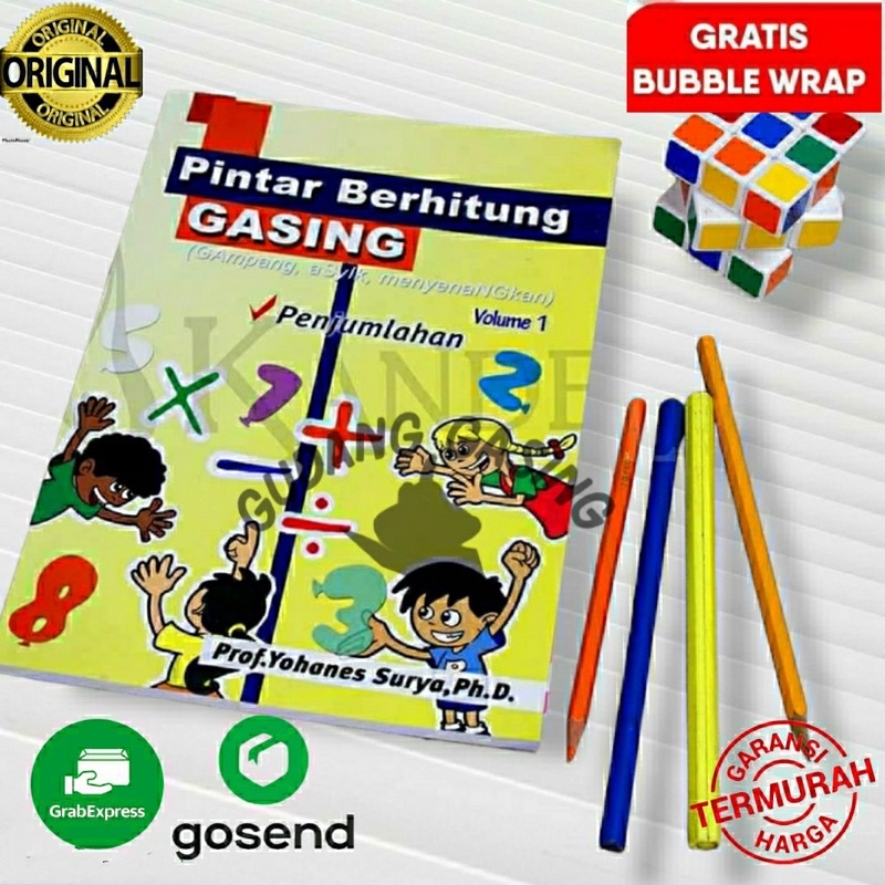 Buku Pintar Berhitung GASING vol 1 Volume 1 KARANGAN Prof. Yohanes Surya