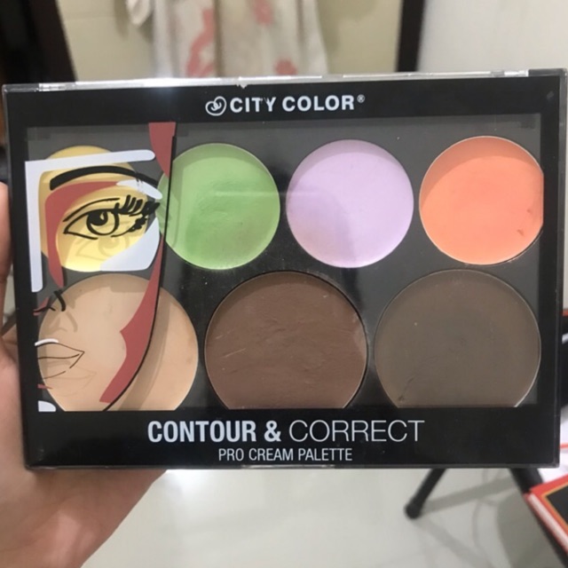 Jual City Color Contour & Correct Pro Cream Palette Indonesia|Shopee  Indonesia