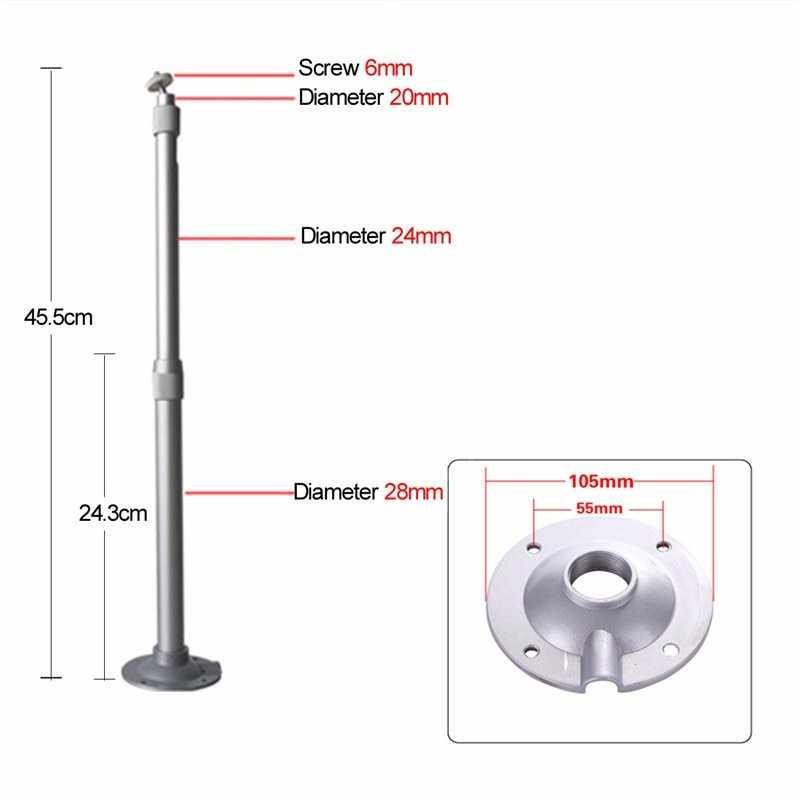 Stand Proyektor CCTV Telescopic Bracket Wall Mount Ball Head - FT-810 ( Al-Yusi )