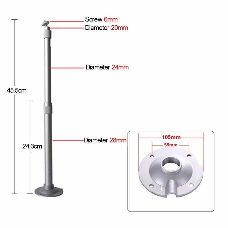 Stand Proyektor CCTV Telescopic Bracket Wall Mount Ball Head - FT-810 ( Mughnii )