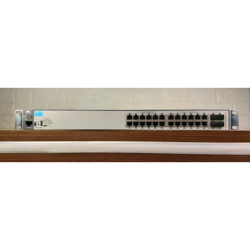 HP ProCurve J9148A 2910 al 48G PoE Ethernet Switch Layer 3 dengan Rack Mount AC