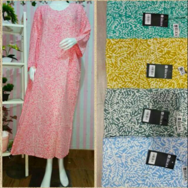 Sekdress JUMBO T⅞ Resleting  by Huza batik