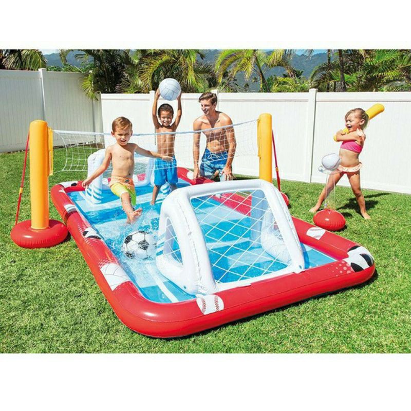 Kolam 325cm 57147 Intex Action Sports Play Center kolam bawah polos