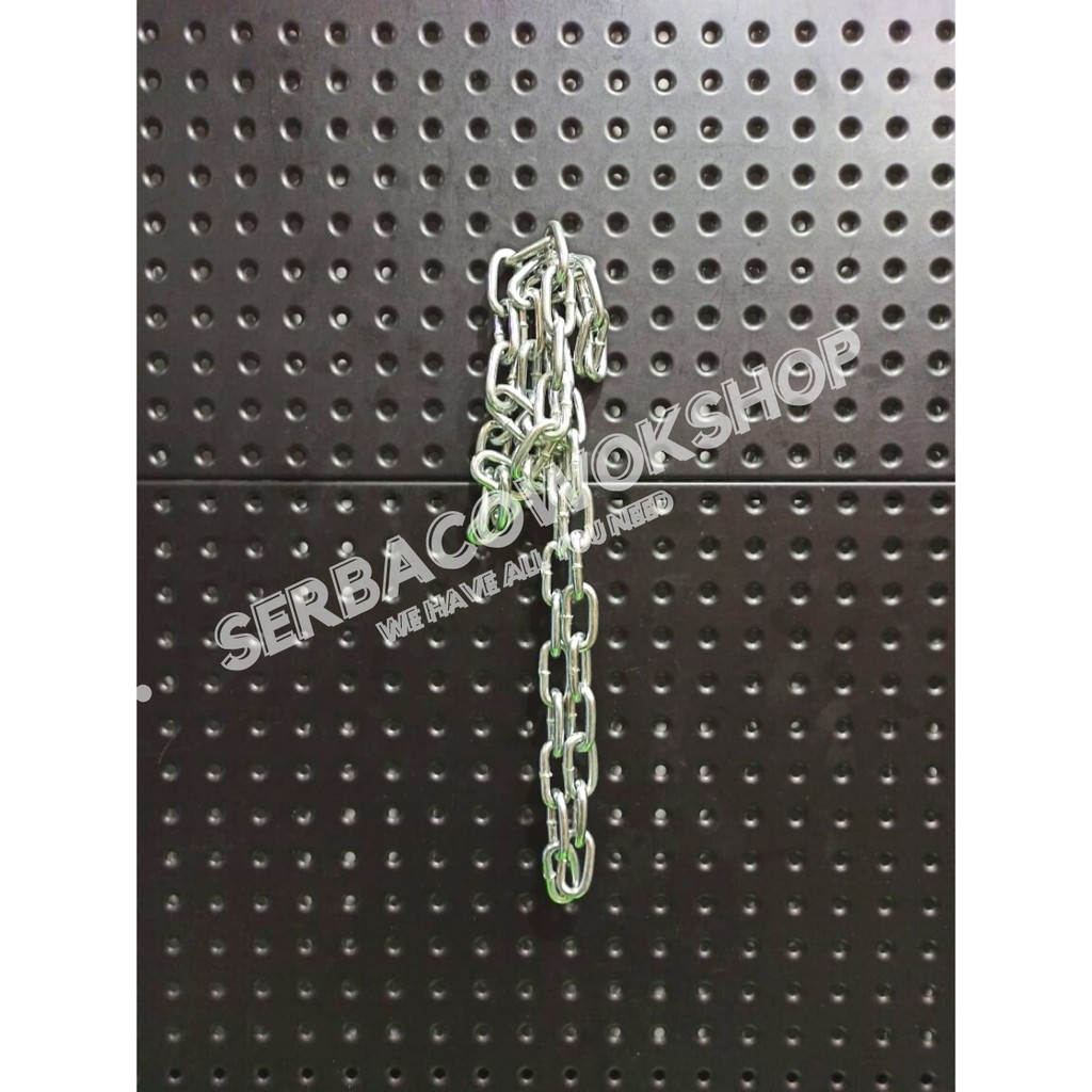 Rantai Kapal 1/8 mm Harga Meteran Rantai Pengaman Serbaguna Termurah Berkualitas