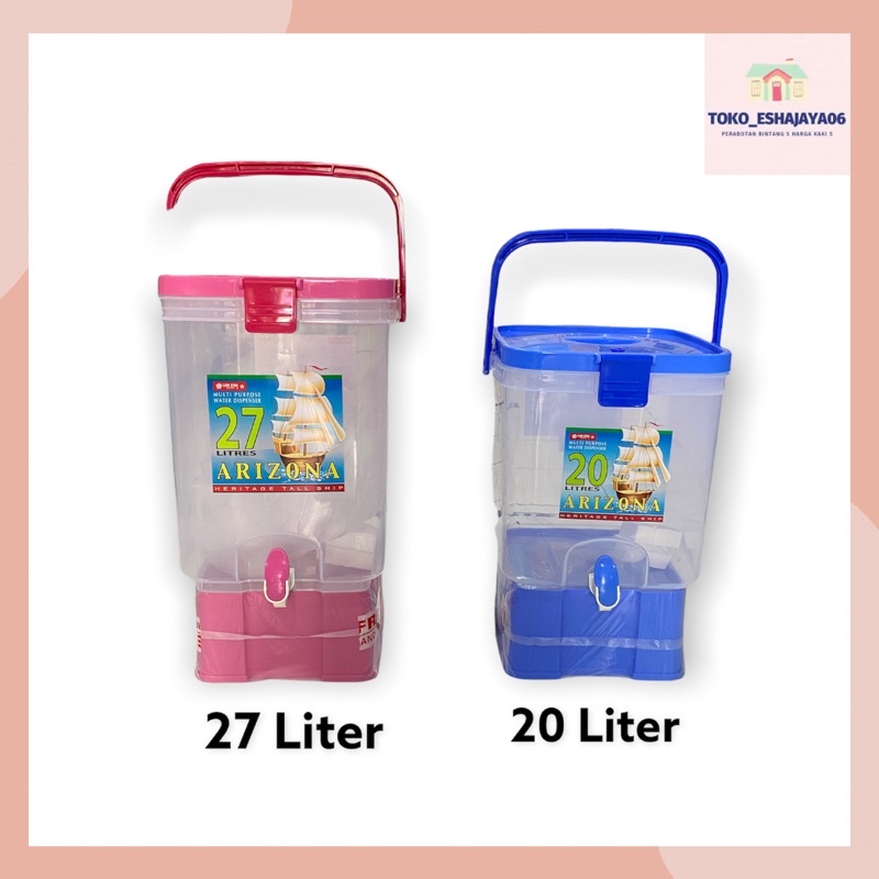 Lion Star- Arizona Drink Jar 20 Liter dan 27 Liter