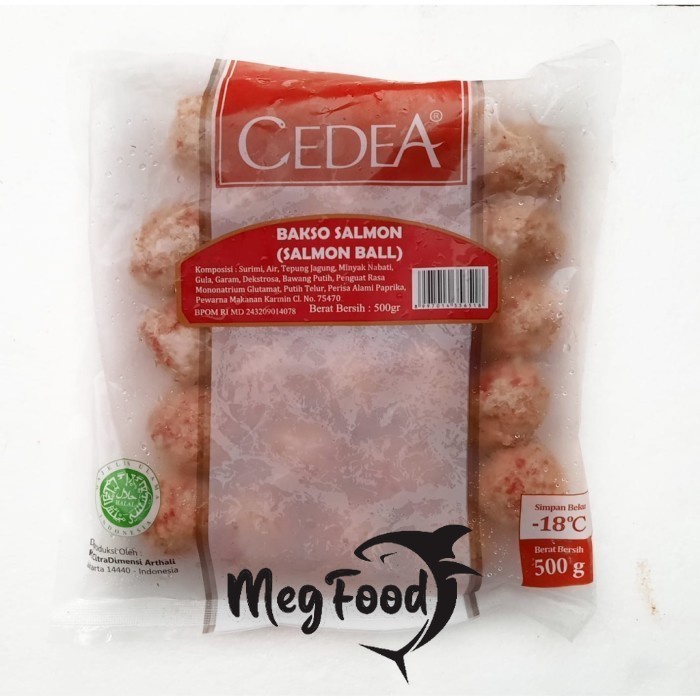 

BAKSO SALMON / SALMON BALL CEDEA 500 GRAM