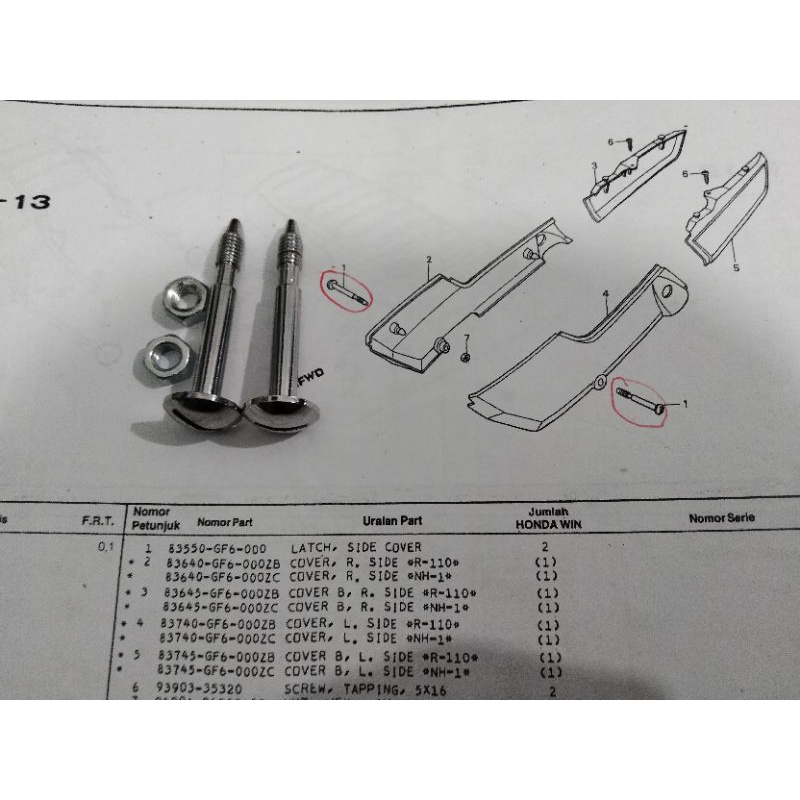 baut box aki honda win100