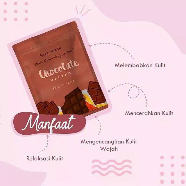 Masker wajah 20 gram-masker bubuk lea gloria 10  varian-organic &amp; non
