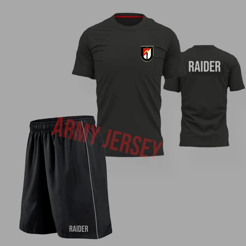 Kaos olahraga Raider TNI Kaos olahraga Dri-fit Raider Kaos olahraga Jersey Raider TNI AD bisa cod ba