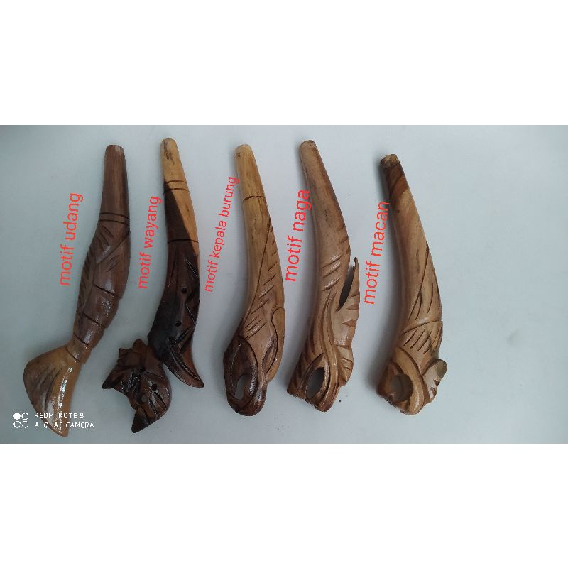 gagang /pahul joran keor bahan kayu johar