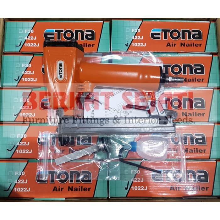 Air Stapler Staples Gun 1022j 1022 j / Mesin Alat Staples Tembak Angin Etona