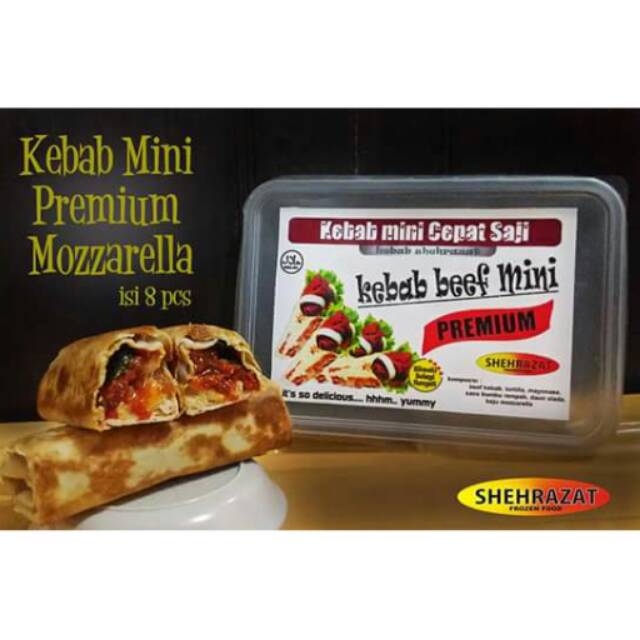 

Kebab mini premium isi 8