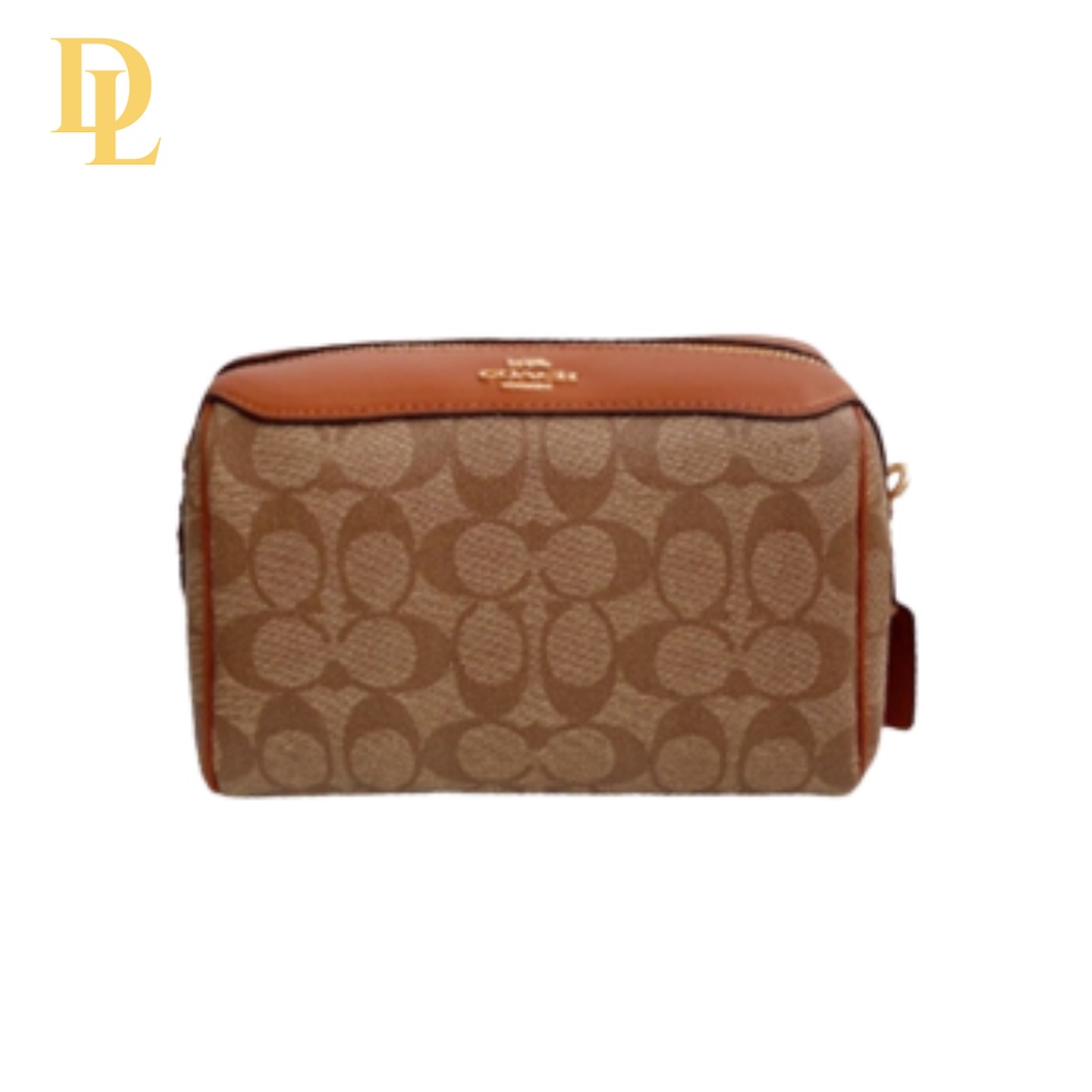 Coach Bennett Crossbody In Signature Canvas - KHAKI (F77879)