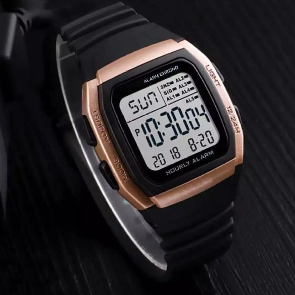 [CBD. 87862] Jam Tangan Wanita Fashion Korea Sporty QQ-145 Case Kotak Digital