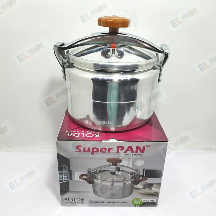 Panci presto Bolde Alu series 7L - alumunium 7 Liter 7Lt